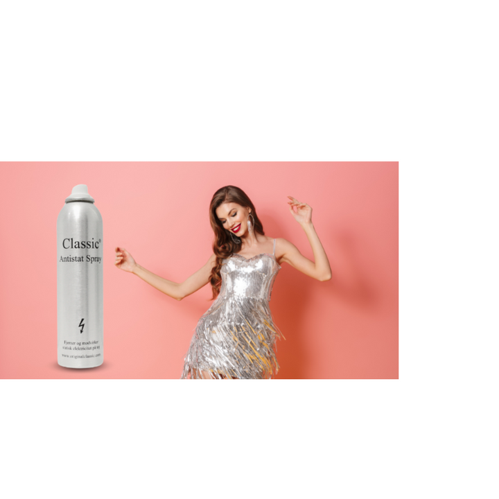 Classic Antistat Spray® 225ml – Fjerner statisk elektricitet i tøj